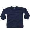 BZ31 BabyBugz Baby Sweatshirt Nautical Navy colour image